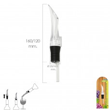 Gotejamento de vinho de aerador de despejo com sistema de filtro