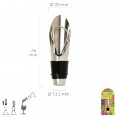 Espalhador de vinho de aço inoxidável Pourer With Cap