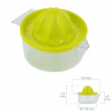 Suco Suco de fruta manual com jarro plástico Ø 12 x 11 cm.