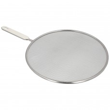 Tapa Anti Salpicaduras Inoxidable Ø 28 cm. Con mango