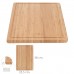 Tabla Cortar de Madera de Bambu Con Ranura 38x25,5 cm.