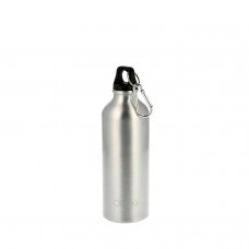 Botella Agua Aluminio Con Mosquetón 500 ml.