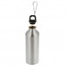 Botella Agua Aluminio Con Mosquetón 500 ml.