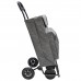 Carro Compra 4 Ruedas Con Bolsa Térmica 45 Litros Color Gris Jaspeado