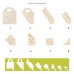 Bolsa Compra Algodon Plegable 52x47cm