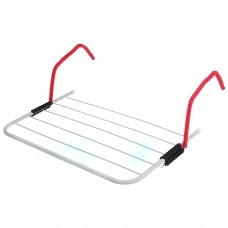 Aço rack de Radiator secador de 50x32cm Oryx Branco