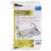 Aço rack de Radiator secador de 50x32cm Oryx Branco