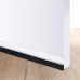 Burlete Puerta Pvc Blanco Con Cepillo 1 Metro
