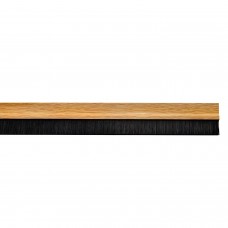 Pvc Porta weatherstrip Oak escova 1 Metro