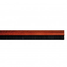 Pvc Porta escova weatherstrip Sapelli 1 metro