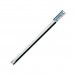Metal Porta weatherstrip Branco Escova 1 Metro
