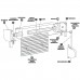 Pickup Blind Blind White Tape 22 mm.