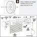 Metal Blind Disc Metal Spike 150x60 Tape 22 mm.