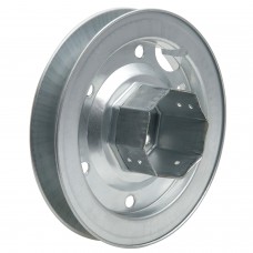 Espiga metálica de disco cego metálico 180x60 mm. Fita de 18/22 mm
