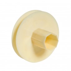 Espigão de metal para disco cego em plástico 120x40 mm. Fita de 18 mm