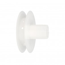Disco Persiana Plastico Compacto Para Rodamieto 120x40 mm. cinta 20 mm.