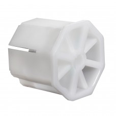 Cápsula cega de plástico sem haste para eixo de 60 mm.