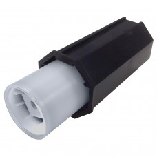 Cápsula cega telescópica sem haste para eixo de 40 mm.