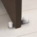 Batente de porta adesivo com retentor branco