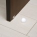 Batente de porta adesivo com ímã de retenção branco
