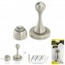 Tope Puerta Retenedor Magnetico Extrafuerte Acero Inoxidable Para Pared y Suelo