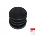 Contera Round Interior Preto 26mm. Blister 4 peças.