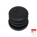 Contera Round Interior Preto 30mm. Blister 4 peças.