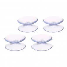 Ventosa Dupla Transparente (Bister 4 Peças)