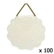 Cabide Têxtil Engomado (Bolsa 100 Unidades)