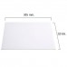 Quadro branco em PVC 210x305x1 mm.