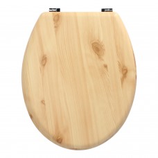TAPA WC  MADERA NATURAL.