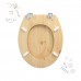 TAPA WC  MADERA NATURAL.