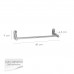Toallero Maurer Barra Inox Adhesivo 60 cm.