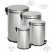 Lixeira Maurer Cozinha / Banheiro Inox 20 Litros 30x44 cm.