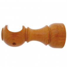 Suporte de madeira liso aberto 20x 88 mm. Teca