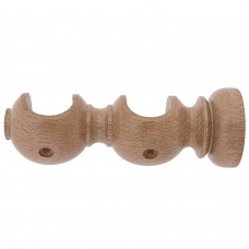 Suporte Madeira Liso Aberto Duplo 20x118 mm. Pinheiro