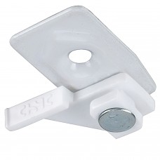 Suporte de teto com estribo para trilho P950 branco