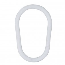 Anel de pêra 18 mm. (Saco 100 Unidades) Branco