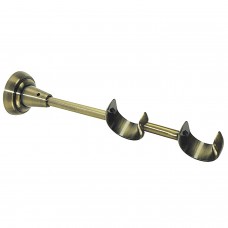 Suporte duplo de zircônio 28-28 mm. Bronze velho