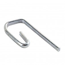 Gancho para cortinas Fruncidor de metal 30 mm. Blister 25 Unidades
