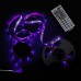 Tira LED Adhesiva RGB con 150 leds 36 W 12 V. 850 Lumenes Luz Multicolor IP 20 5 metros. Con Mando