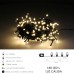Luces Navidad 180 Leds Color Blanco Calido IP44