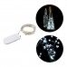 Luces Navidad Microled 40 Leds Color Blanco Frio IP20. A Pilas (2 CR2032 Incluidas)
