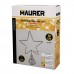 Luces Navidad Estrella Arbol Navidad Luz Blanco Calido 10 Leds. Uso Interno Protección IP20. 2 Baterias AA