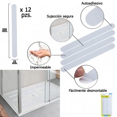 Tiras adesivas antiderrapantes para banheiros / chuveiros