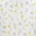 Mantel Hule Rollo 140 cm. x 20 metros. Flores Amarillas