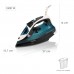 Plancha De Vapor Suela Ceramica 2.400 Watt. Vapor Constante y Golpe de Vapor con Sistema Antical