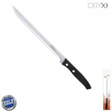 Faca Aspen Faca para presunto Lâmina Aço inoxidável 25 cm. Preto
