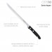 Faca Aspen Faca para presunto Lâmina Aço inoxidável 25 cm. Preto