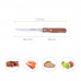 Lâmina de serra multifunções Montana Knife Aço inoxidável 11 cm. Cabo de madeira (Blister 3 peças)